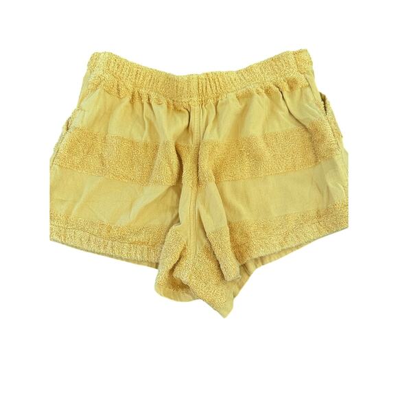 Sunday Supply Co. Womens Golden Drawstring Beach Shorts One Size - Picture 2 of 6